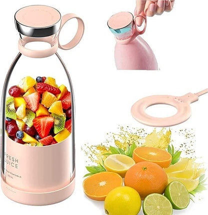 Fresh Juice Portable Blender, 350ML, For Smoothie or Shakes, Baby Food/School/Office/Workout/Travel Use
