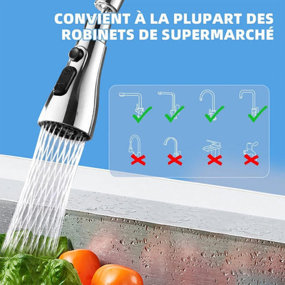 3 Modes Kitchen Sink Faucet